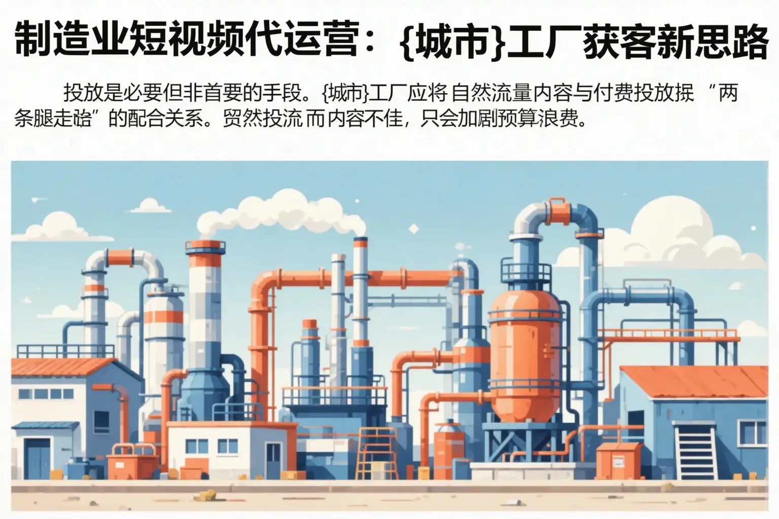 制造业短视频代运营：静安工厂获客新思路
