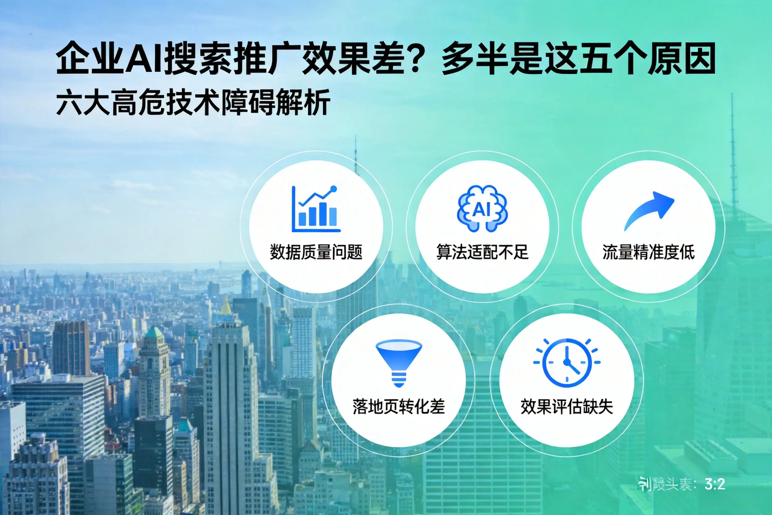 静安企业AI搜索推广效果差？多半是这五个原因
